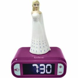 LEXIBOOK Despertador Digital Elsa Frozen Disney con Luz Nocturna 3D, Alarmas y Sonidos Temáticos Precio: 34.50000037. SKU: S7156040