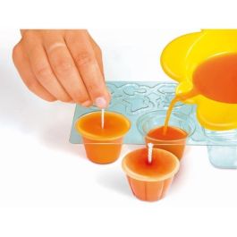 Clementoni Creador de talentos - Taller de Velas Hazlo Tú Mismo con 2 Tipos de Cera, Moldes y Accesorios Decorativos - Para Niños +7 Años