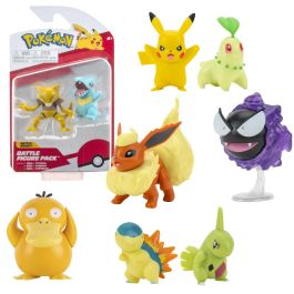Pokemon 63227221 Figuras de Combate, Pack con 2 Figuras de 5 cm y 1 Figura de 8 cm Articuladas para +5 Años Precio: 13.50000025. SKU: S2400758