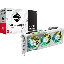 ASRock Radeon RX 9070 Steel Legend 16GB GDDR6 3Fan Tarjeta Gráfica