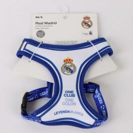 Cerdá Arnés para Perros Oficial Real Madrid Talla XS Azul
