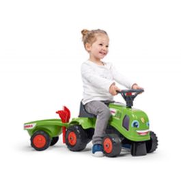 Falk 212C Tractor Porta-Tractor Claas con Remolque, Pala y Rastrillo para Niños +1 Año - Juguete Didáctico de Habilidades Motoras y Equilibrio Falk 212C Tractor Porta-Tractor Claas con Remolque, Pala y Rastrillo para Niños +1 Año - Juguete Didáctico de Habilidades Motoras y Equilibrio