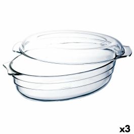 Fuente de Cocina Ô Cuisine Ocuisine Vidrio Con Tapa 3 L 1,1 L Transparente Vidrio 3 Unidades Precio: 50.49999977. SKU: S2706873