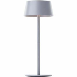 Lámpara de mesa para exterior - BRILLIANT - PICCO - LED y solar - Metal y plástico - 5 W - Gris esmerilado