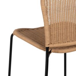 Taburete Natural Pe-Acero Salón 59 X 59 X 116,50 cm