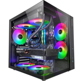 Mars Gaming MCV-ONE Caja Semitorre Gaming ATX con Doble Cristal Templado, Ventilador FRGB y Doble Cámara Precio: 61.49999966. SKU: B13SWS9VF6