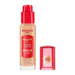 Bourjois Healthy Mix Base de Maquillaje #52.2W Golden Beige 30 ml - Acabado Radiante - 85% Ingredientes Naturales - Vegana