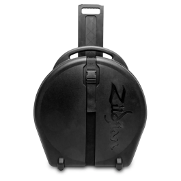 Zildjian Funda Platos 24" Rígida con Ruedas para Bateristas, Alta Calidad y Fácil Transporte