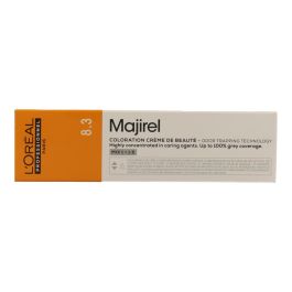 L'Oréal Majirel Gold 8.3 60ML - Tinte Permanente Profesional con Reflejos Dorados para Cobertura de Canas Precio: 10.69000031. SKU: B147KJWLT8