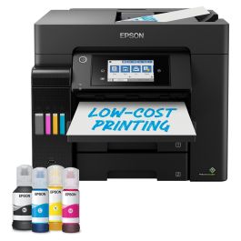 Epson EcoTank ET-5855 - Impresora Multifunción A4 Color con Inyección, Fax, WiFi, Duplex Automático y Sistema de Tinta Recargable - Negro Precio: 1181.58999981. SKU: B139NVNGY9