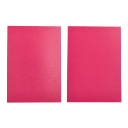 Liderpapel Tapa Encuadernación Cartón A4 Rosa Fluor 0,9mm Paquete 50 Unidades