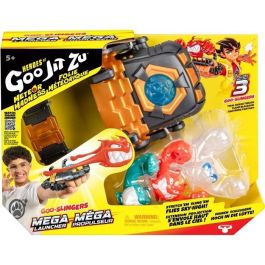 Heroes Of Goo Jit Zu HER0630996429891 Mega Launcher - Juego de Disparos con 3 Goo Slingers