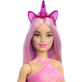 Barbie Muñeca Unicornio con Look de Colores Brillantes - Modelos Surtidos Aleatoriamente, Edad Mínima 3 Años