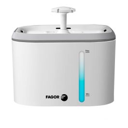 Fagor Bebedero Automático para Mascotas 2.5L con Multifiltración y Caudal Constante