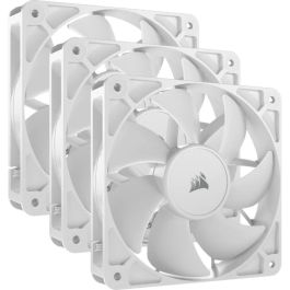 Corsair RS120 COR0840006684251 - Set de 3 Ventiladores PWM de 120mm para PC Gaming/Refrigeración, Blanco Precio: 45.78999975. SKU: B16BRA8TEW