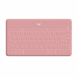 Teclado inalámbrico - LOGITECH - Keys-To-Go - AZERTY - Bluetooth - 180g - Rosa rubor Precio: 93.58999947. SKU: B1GPYSPFYJ