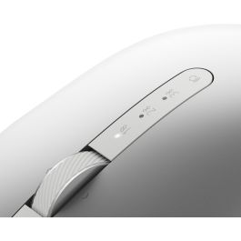 Dell MS7421W Ratón Inalámbrico Óptico Bluetooth/USB 2.4 GHz Ergónomico Plateado Platino 7 Botones Programables Recargable