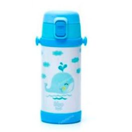IRISANA Bbo8.Az Botella Termo Infantil de Acero Inoxidable 320ml con Pajita de Silicona, Diseño Ballena IRISANA Bbo8.Az Botella Termo Infantil de Acero Inoxidable 320ml con Pajita de Silicona, Diseño Ballena Precio: 16.50000044. SKU: B1CTFQN73M
