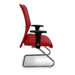 Silla de Oficina Piqueras y Crespo P350B24 Rojo Silla de Oficina Piqueras y Crespo P350B24 Rojo