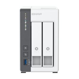 Qnap Servidor Nas K Ts - 216 gr+2Xmn10Ada600S 2, ARM Quad-Core 2 GHz, 4 GB RAM, 2 Bahías, SATA 6Gb/s