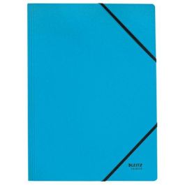 Leitz Carpeta con Gomas DIN A4 de Cartón 100% Reciclado, Certificado Blue Angel, para Documentos Azul Precio: 2.50000036. SKU: B15FCXMNZZ