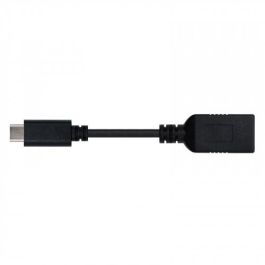 Nano Cable 10.01.4201 Cable USB 3.1 Tipo-C Macho - USB Hembra 15cm Negro 5Gbps 3A