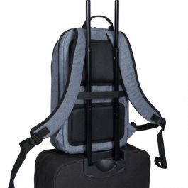 Dicota Mochila para Portátil Slim Eco MOTION PET Reciclado 13-15.6" Azul Denim, Protección HDF, Resistente al Agua
