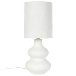 Lámpara Cerámica Crema Home Deco Factory altura 50 cm Precio: 30.50000052. SKU: B1BXEX85PW