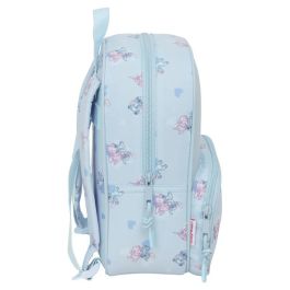 Safta Mochila Guardería Stitch Niños Adaptable a Carro 270x220x100 mm