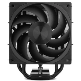 Nox Hummer H-400 Ventilador CPU Disipador Totalmente Negro 12cm PWM Rodamientos FBD 245W
