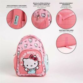 Mochila escolar mediana 42 cm hello kitty 3.3 x 4.2 x 42.0 cm Mochila escolar mediana 42 cm hello kitty 3.3 x 4.2 x 42.0 cm