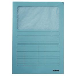 Subcarpeta Leitz Ventana 140G A4 Azul Paquete De 100 Precio: 57.49999981. SKU: B1DSDJLSTF