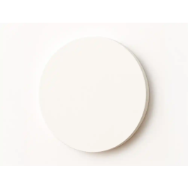 Liderpapel Bastidor Redondo Lienzo 100% Algodón Borde Madera 15 cm Gramaje 280g/m2 FSC