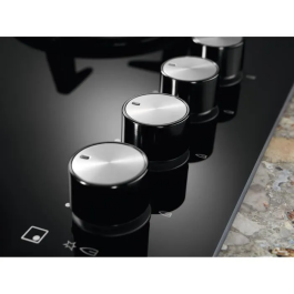 Electrolux Placa de gas KGG75362K 5 quemadores 74 x 51 cm Negra