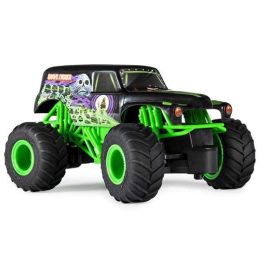 Spin Master 6044955 Monster Jam Grave Digger Coche Teledirigido RC Escala 1:24 Oficial +3 años