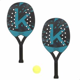 Palas de Playa con Pelota Aktive 22 X 47 X 3 CM (6 Unidades)