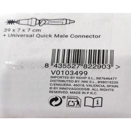 Inde Cepillo Rotatorio Para Manguera Twise Innovagoods - 5.5 x 5.5 x 39 cm (9 Unidades)