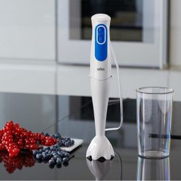 Batidora de Mano Braun MQ 3000 Smoothie Blanco Blanco/Azul 700 W