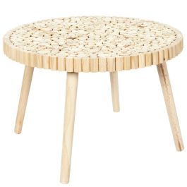 Home Deco Factory Mesa Auxiliar Rondin Natural Madera Altura 40 Diámetro 60 Precio: 33.4999995. SKU: B1FFJRBJYZ