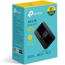 TP-Link M7350 Router Wi-Fi Móvil 4G LTE Hotspot 150Mbps Banda Dual 2.4/5GHz, Batería 2550mAh (10h), hasta 15 Dispositivos