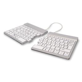 R-Go Tools Ergonomic keyboard R-Go Split Break with break software, ergonomic split keyboard, QWERTY (PT), Bluetooth, white Precio: 123.95000057. SKU: B1FAZB5J48