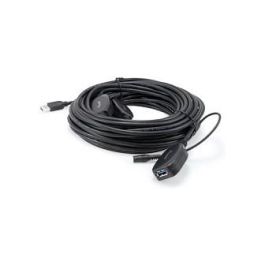 Equip Cable de Extensión Activo USB 3.2 Gen1 133348, 15 m, Negro, Tipo A Macho a Hembra, Transferencia hasta 5 Gbps, Plug & Play Precio: 63.58999999. SKU: B1F2A6FAXS