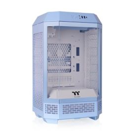 Thermaltake The Tower 250 Hydrangea Blue Caja de PC Mini Tower con Pantalla LCD 3.9" y Soporte Discos Duros 2.5/3.5"