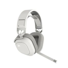 Corsair CA-9011296-EU Auriculares Inalámbricos HS80 MAX, Blanco, 2.4GHz, Bluetooth, Dolby Atmos