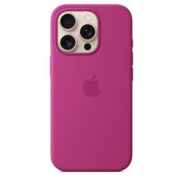 APPLE iPhone 16 Pro - Funda de silicona con MagSafe - Fucsia