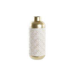 DKD Home Decor Jarrón Árabe Dorado Blanco Metal 16 x 40 x 16 cm (4 Unidades) Precio: 66.50000038. SKU: B1HJPPYN2Y