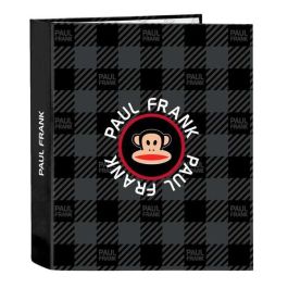 Carpeta de anillas Paul Frank Campers Negro A4 (27 x 33 x 6 cm) Precio: 5.79000004. SKU: S4307882