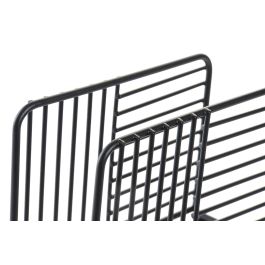 Servilletero Loft DKD Home Decor Negro 6.5 x 11.5 x 15.5 cm Servilletero Loft DKD Home Decor Negro 6.5 x 11.5 x 15.5 cm