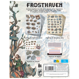 Gloomhaven: pegatinas reutilizables