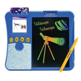 Lexibook AAAMF78148 - Libro Interactivo Bilingüe con 200 Tarjetas Educativas y Tableta de Dibujo - Aprendizaje Divertido